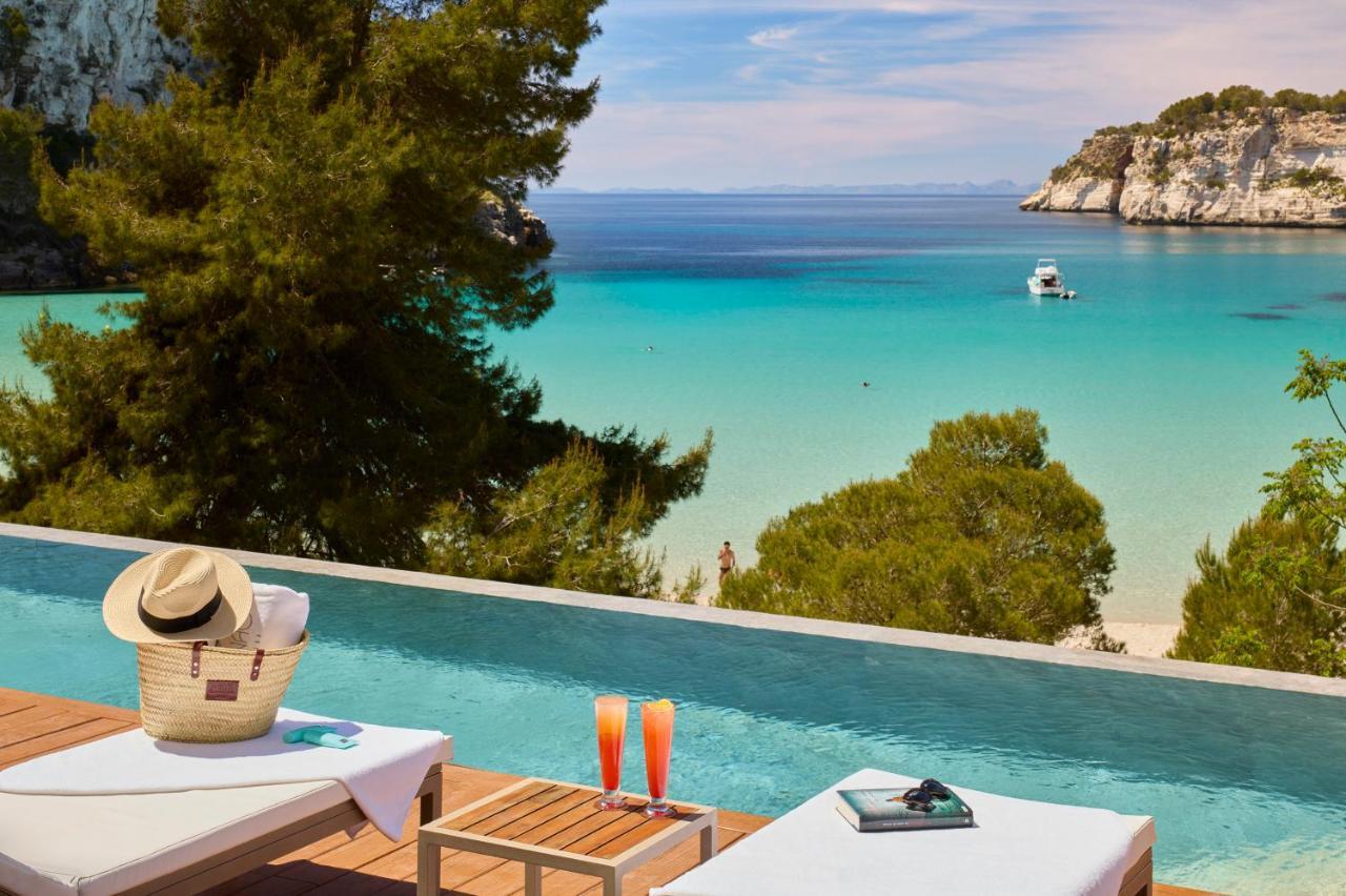 מלון קאלה גלדנה Melia Cala Galdana מראה חיצוני תמונה View from the pool