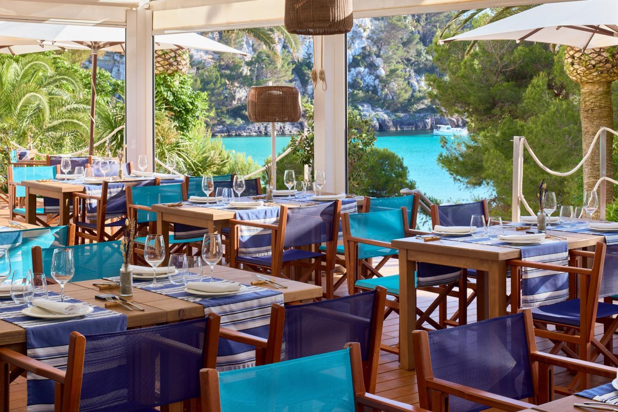 מלון קאלה גלדנה Melia Cala Galdana מראה חיצוני תמונה Restaurant