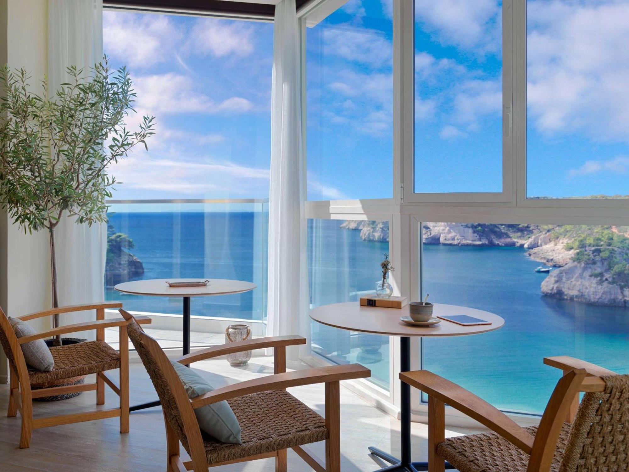מלון קאלה גלדנה Melia Cala Galdana מראה חיצוני תמונה View from the hotel